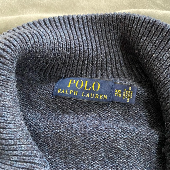 Vintage Polo Ralph Lauren 1/4 Zip Sweater - Picture 9 of 14